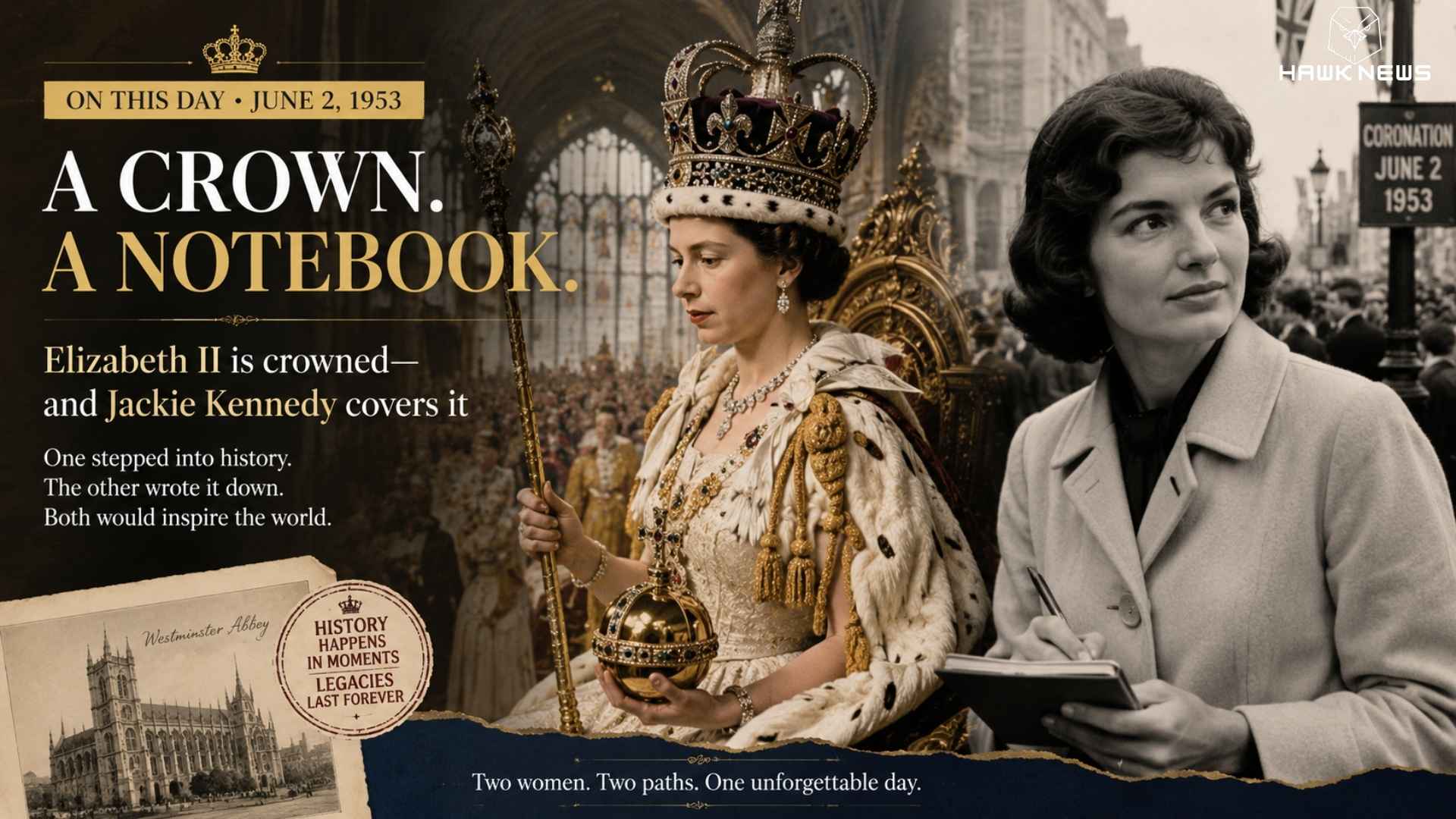 The Day a Future Queen Met a Future First Lady - Without Knowing It