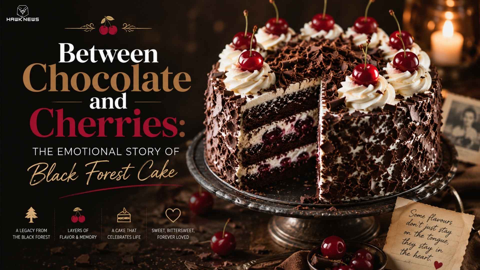 Between Chocolate and Cherries: The Emotional Story of Black Forest Cake