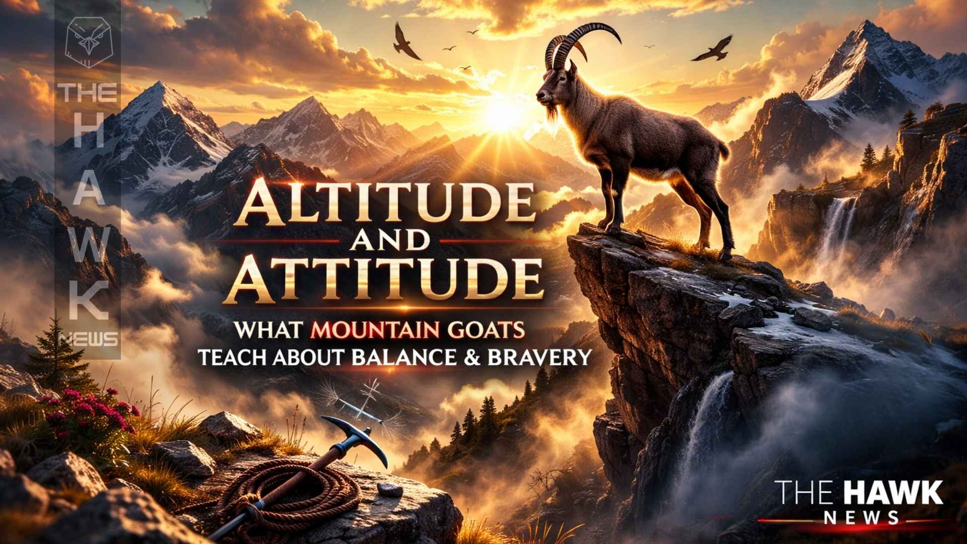 Altitude and Attitude: What Mountain Goats Teach About Balance and Bravery