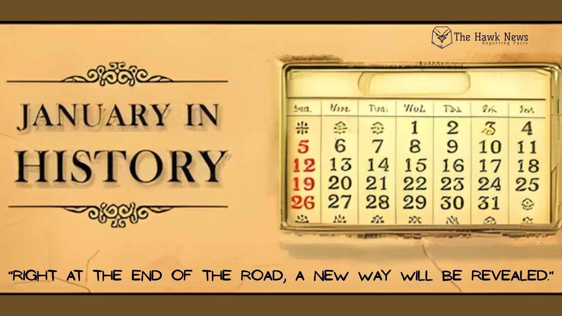 January in History: From Julian Beginnings to Modern Revolutions