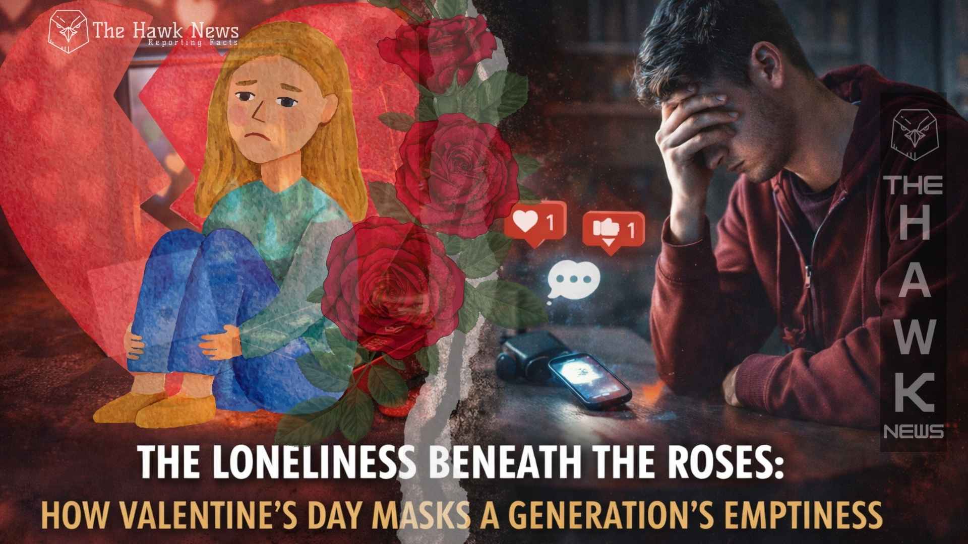 Loneliness Beneath the Roses: How Valentine’s Day Masks a Generation’s Emptiness