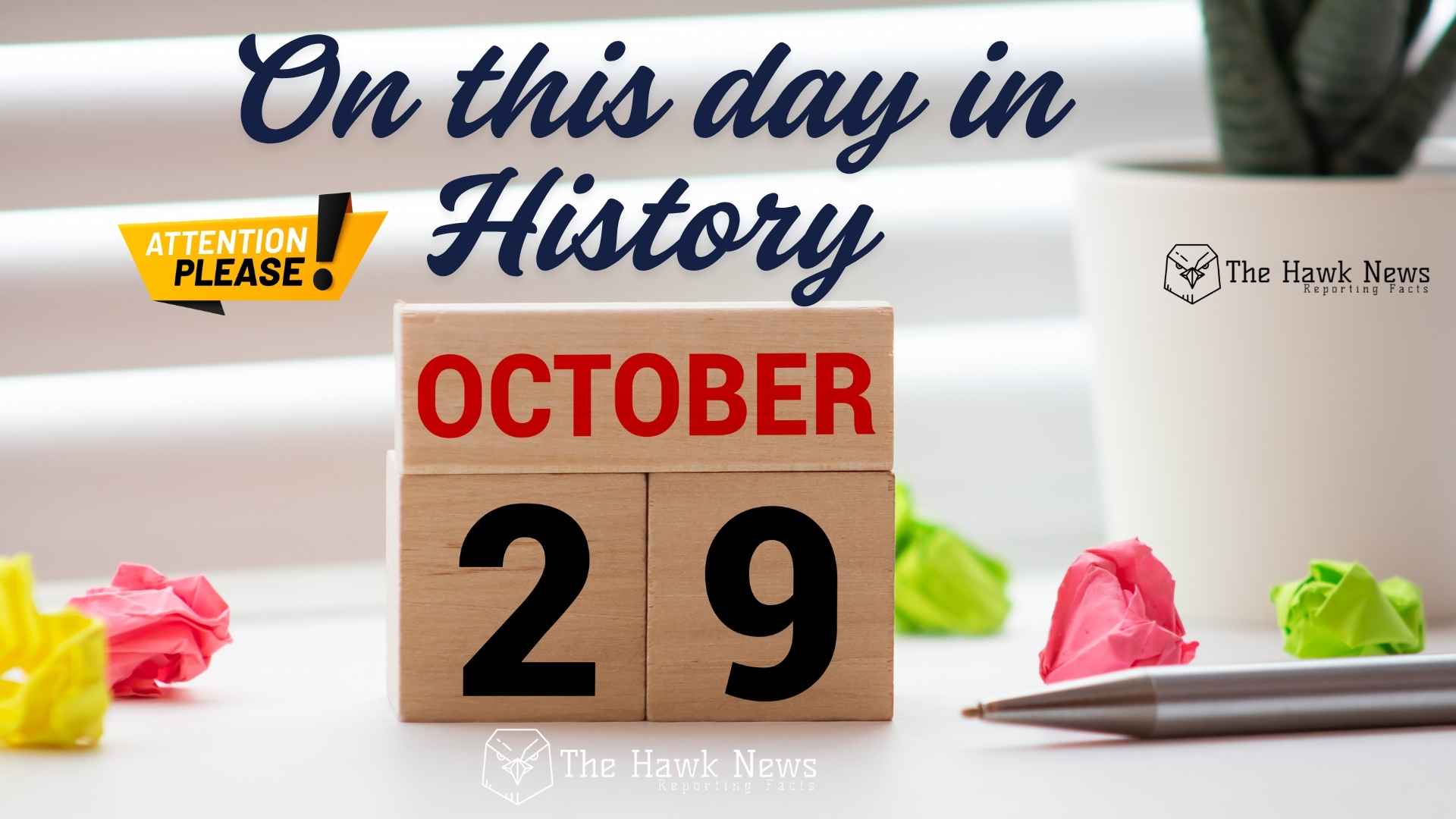 Endings That Echo: How Historyâ€™s October 29 Farewells Still Shape Our World