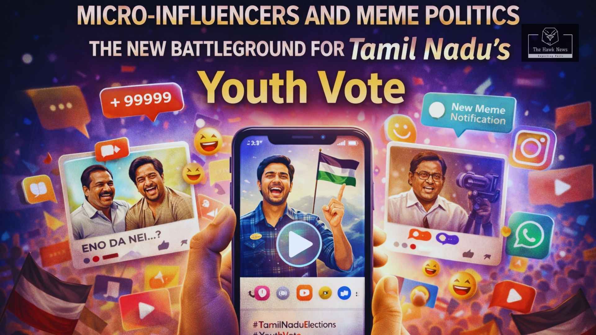 Micro-Influencers and Meme Politics: The New Battleground for Tamil Naduâ€™s Youth Vote