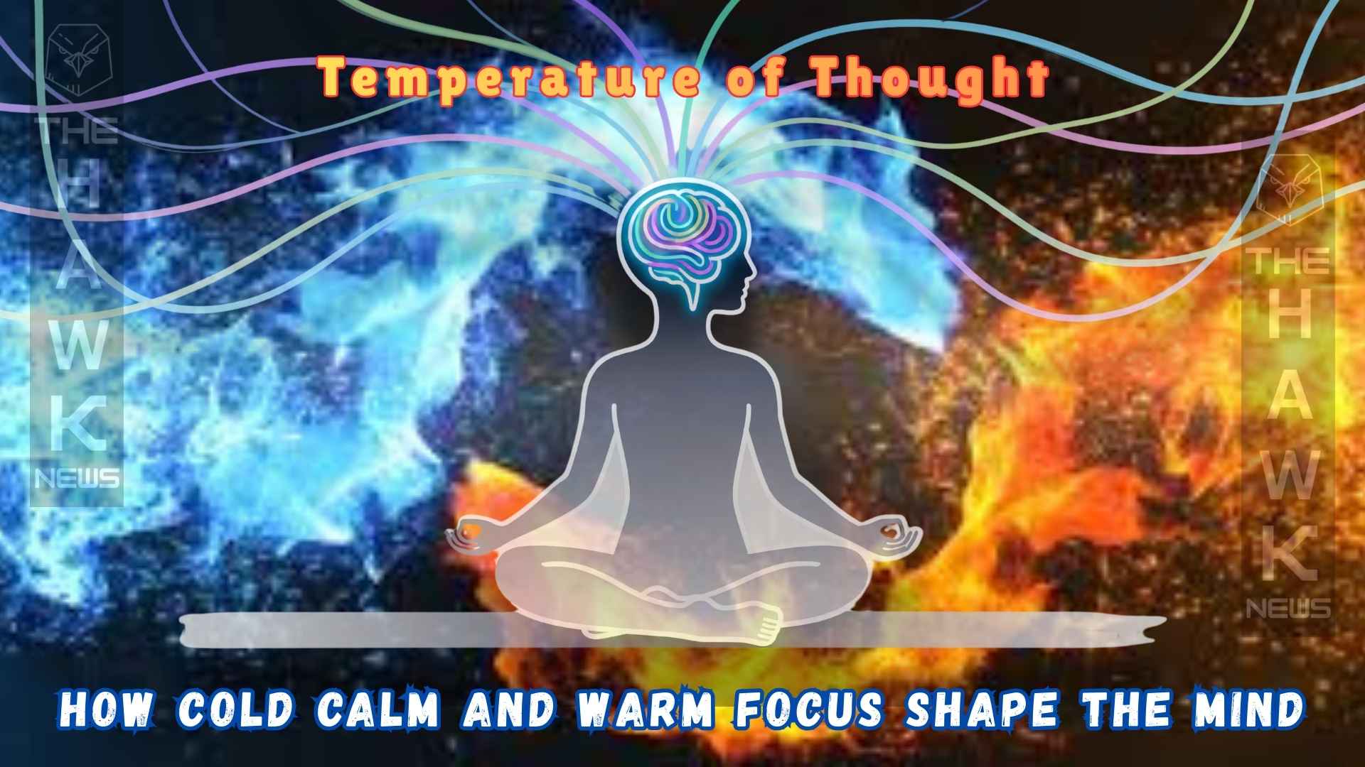 The Temperature of Thought: How Cold Calm and Warm Focus Shape the Mind