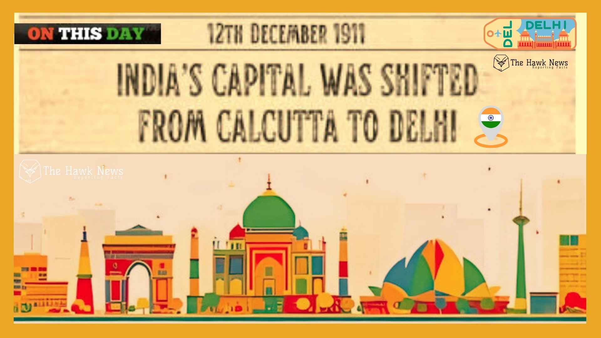 When Power Changed Its Address: Why Delhi Became India’s Capital