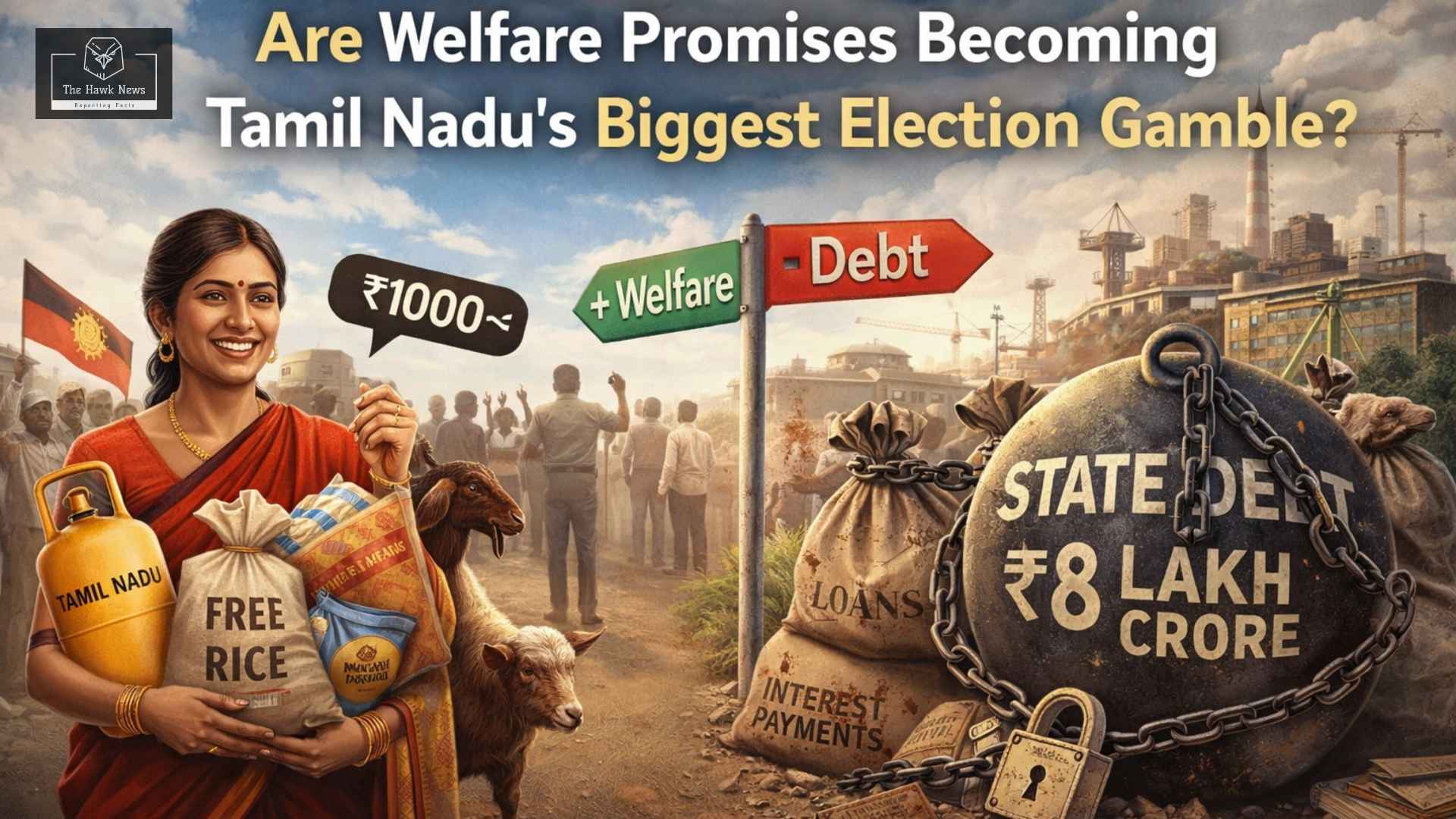 Freebies vs Fiscal Reality: Are Welfare Promises Becoming Tamil Naduâ€™s Biggest Election Gamble?